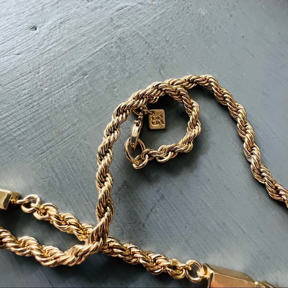 Banana Republic Gold Tone Necklace - Picture 6 of 8